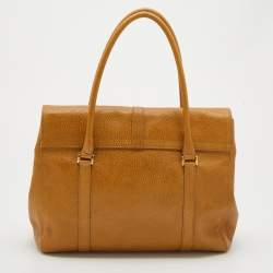 Pre Owned Fendi Caramel Textured Leather Large Linda Satchel 