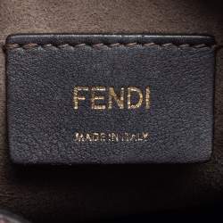 Pre Owned Fendi Pink Leather Mini Mon Tresor Shoulder Bag