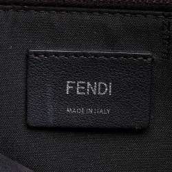 Pre Owned Fendi Tricolor Leather Small By The Way Shoulder Bag