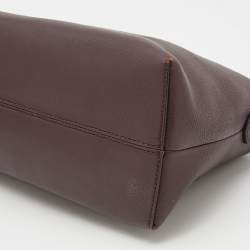 Pre Owned Fendi Tricolor Leather Small By The Way Shoulder Bag