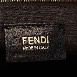 Pre Owned Fendi Brown Zucca Coated Canvas Big Mama Forever Shoulder Bag