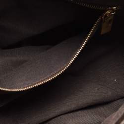 Pre Owned Fendi Brown Zucca Coated Canvas Big Mama Forever Shoulder Bag