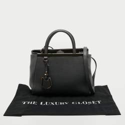 مملوكة مسبقًا حقيبة يد توتس فندي بيتيت ساك 2جور جلد أزرق باستيل