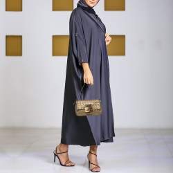 Fendi Metallic Gold Zucca Canvas and Leather Baguette Bag