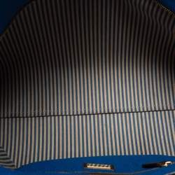 مملوكة مسبقًا حقيبة يد توتس فندي سبلماتي رول شوبر كانفاس مقوى زوكا توباكو