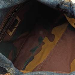 مملوكة مسبقًا Fendi Blue Denim Baguette Bag