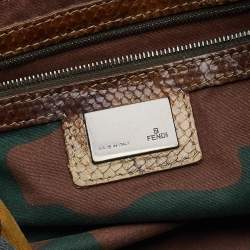 مملوكة مسبقًا Fendi Blue Denim Baguette Bag