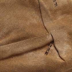 Pre Owned Fendi  Brown Zucca Canvas Shoulder Bag