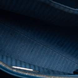 مملوكة مسبقًا Fendi Blue Leather Small 2Jours Tote