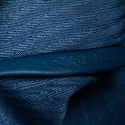 مملوكة مسبقًا Fendi Blue Leather Small 2Jours Tote