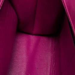 Pre Owned Fendi Fuchsia Leather and Calf Hair 3Jours Tote