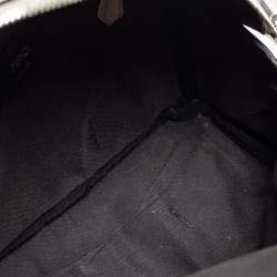 Pre Owned Fendi Cream Leather Mini Flowerland Backpack