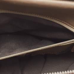 Pre Owned Fendi Grey Suede and Leather To You Convertible Clutch