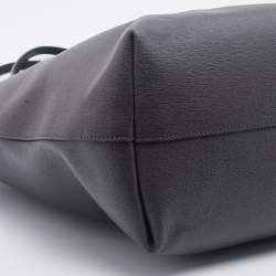 مملوكة مسبقًا Fendi Grey/Fuchsia Leather Monster Roll Tote