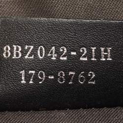 Pre Owned Fendi Black Leather Back to School Backpack