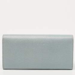 Pre Owned Fendi Multicolor Leather Monster Eye Continental Wallet