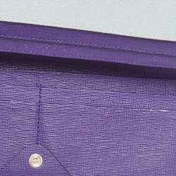 Pre Owned Fendi Multicolor Leather Monster Eye Continental Wallet
