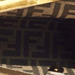 Fendi Beige Leather Small First Clutch