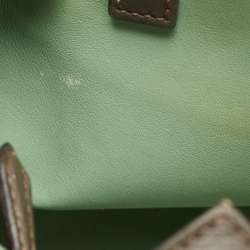 Pre Owned Fendi Grey Leather Small 2Jours Tote