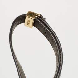 Pre Owned Fendi Grey Leather Small 2Jours Tote