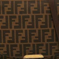 Fendi Tobacco Zucca Canvas Messenger Bag