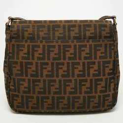 Fendi Tobacco Zucca Canvas Messenger Bag