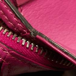 مملوكة مسبقًا حقيبة يد توتس فندي بيتيت 3جور جلد أزرق/بيج