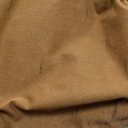 Fendi Tobacco Zucca Canvas and Leather Chef Chain Hobo