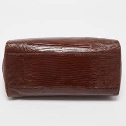 Pre Owned حقيبة بيد علوية فندي بيكابو جلد أزرق صغيرة