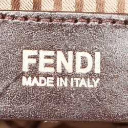 Pre Owned Fendi Multicolor Leather Small Chameleon Shoulder Bag