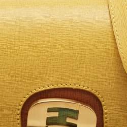 Pre Owned Fendi Multicolor Leather Small Chameleon Shoulder Bag