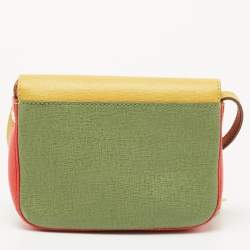 Pre Owned Fendi Multicolor Leather Small Chameleon Shoulder Bag