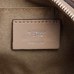 مملوكة مسبقًا Fendi Beige Leather Micro By The Way Crossbody Bag