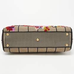 مملوكة مسبقًا حقيبة فندى بيكابو متوسطة يد علوية جلد بنفسجي