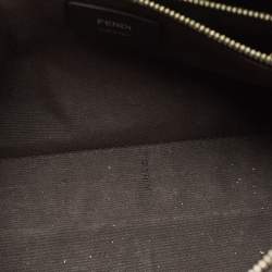 Pre Owned Fendi Light Blue/Beige Python Small By The Way Shoulder Bag