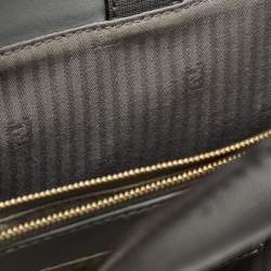 Pre Owned Fendi Grey Leather Petite 2Jours Tote