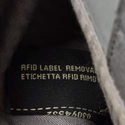 Pre Owned Fendi Grey Leather Petite 2Jours Tote