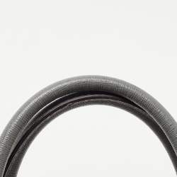 Pre Owned Fendi Grey Leather Petite 2Jours Tote