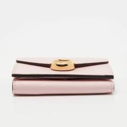 Pre Owned Fendi Light Pink Leather F is Fendi Trifold Wallet