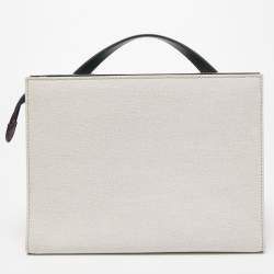 Pre Owned Fendi Multicolor Leather Small Demi Jour Top Handle Bag