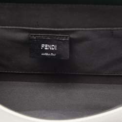 Pre Owned Fendi Multicolor Leather Small Demi Jour Top Handle Bag