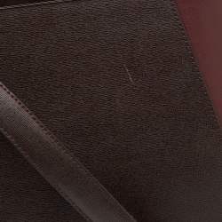 Pre Owned Fendi Tri Color Leather Medium 2Jours Tote