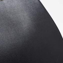 Pre Owned حقيبة يد فندي 3جور كبيرة دنيم سوداء