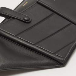 Fendi Black Leather and Mesh 3 Pockets Belt Bag