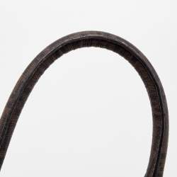 Fendi Brown Zucchino Coated Canvas Forever Bauletto Boston Bag