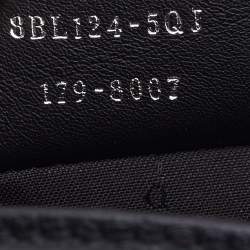 Pre Owned Fendi Grey/Black Leather Medium By The Way Satchel