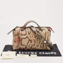 Pre Owned حقيبة فندي باي ذا واي جلد أسود صغيرة