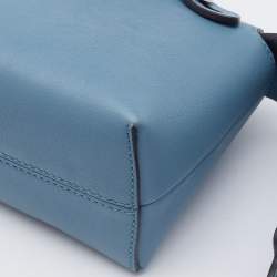 مملوكة مسبقًا Fendi Light Blue Leather Mini By The Way Crossbody Bag