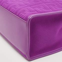 مملوكة مسبقًا Fendi Fuchsia FF Fabric and Leather Medium Sunshine Tote