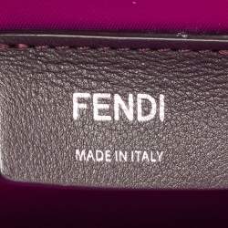 مملوكة مسبقًا Fendi Fuchsia FF Fabric and Leather Medium Sunshine Tote